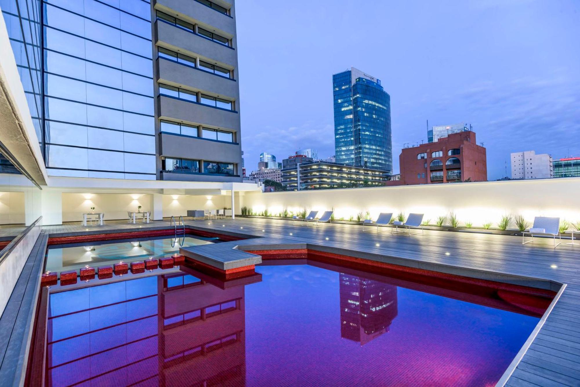 Nh Collection Mexico City Reforma Hotel Exterior photo Rooftop pool